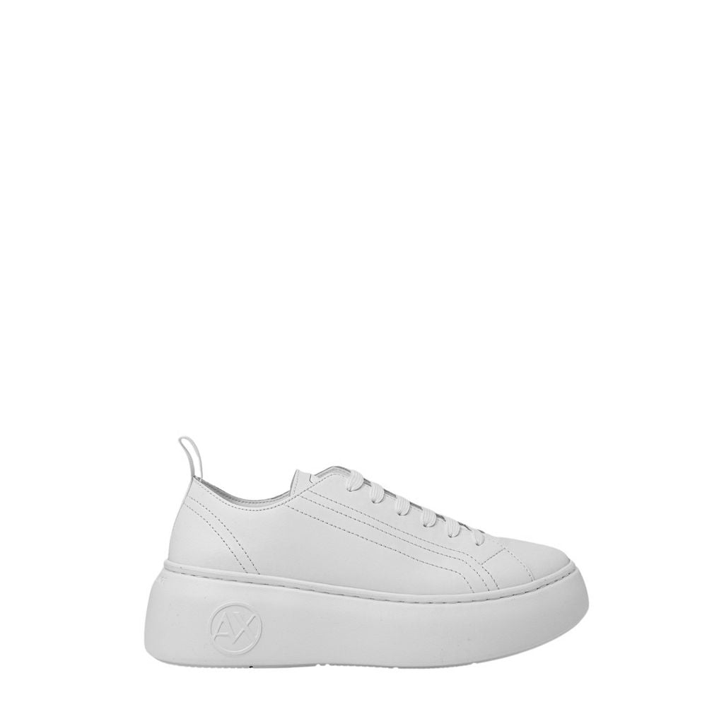 Armani Exchange XDX043 XCC64 Leer Sneakers Wit Elegante