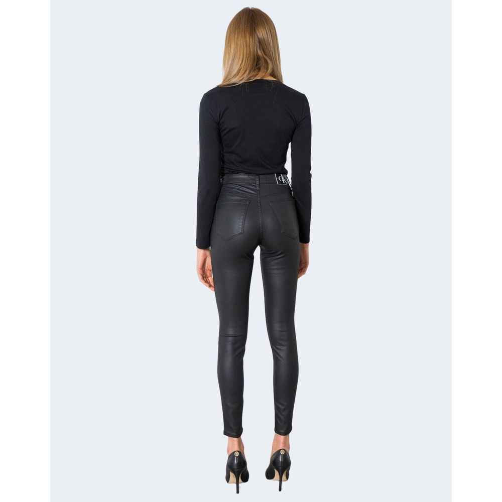 Armani Exchange Black Cotton Long Sleeve