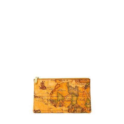 Alviero Martini Prima Classe Brown Polyethylene Clutch Bag