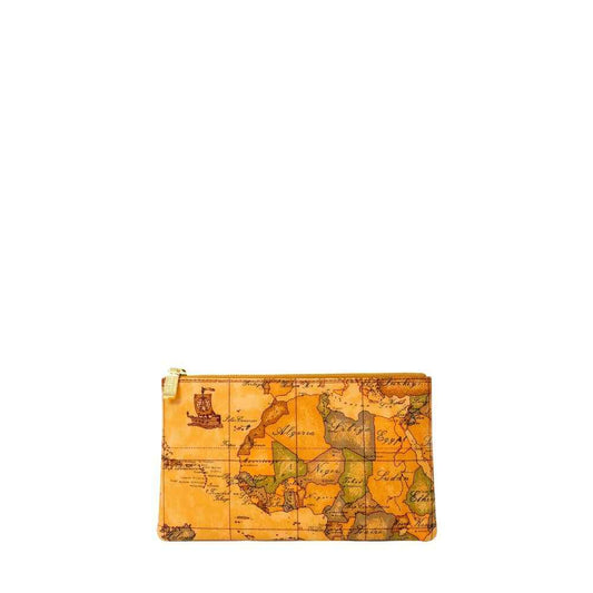 Alviero Martini Prima Classe Brown Polyethylene Clutch Bag