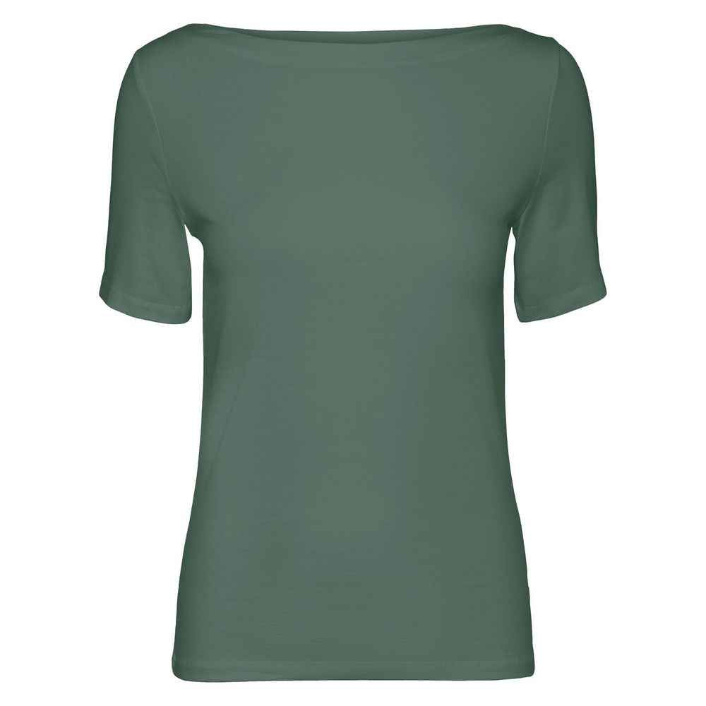 Vero Moda Green Viscose T-Shirt