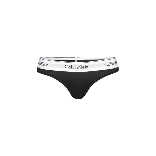 Calvin Klein Brazilian 000QF5981E Katoen Panty Zwart