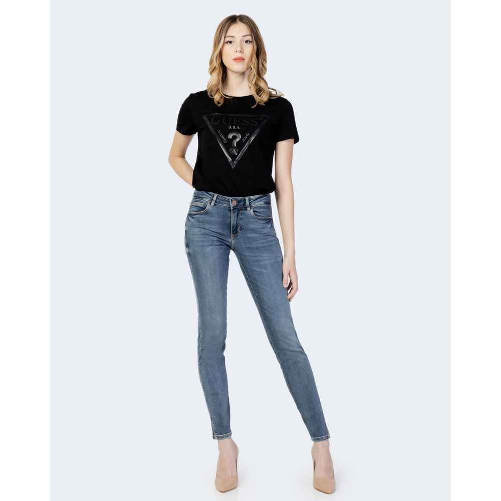 Guess Blue Cotton Skinny Jean