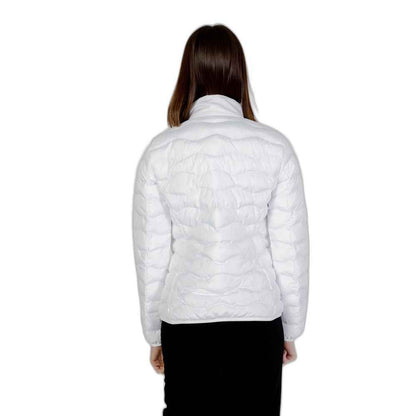 EA7 Emporio Armani White Polyester Jackets & Coat