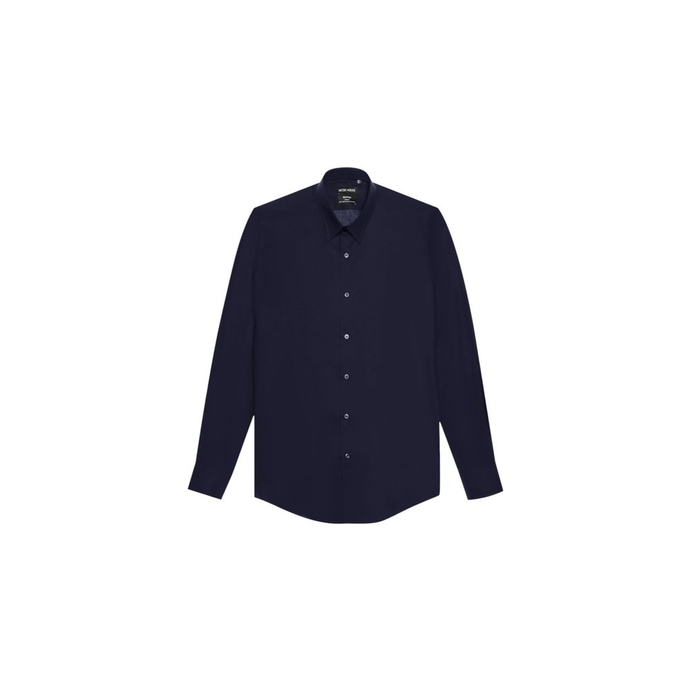 Antony Morato Napoli MMSL00628 Katoenen Premium Hemd Blauw