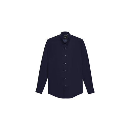 Antony Morato Napoli MMSL00628 Katoenen Premium Hemd Blauw