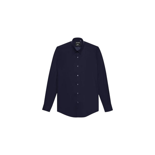Antony Morato Napoli MMSL00628 Katoenen Premium Hemd Blauw
