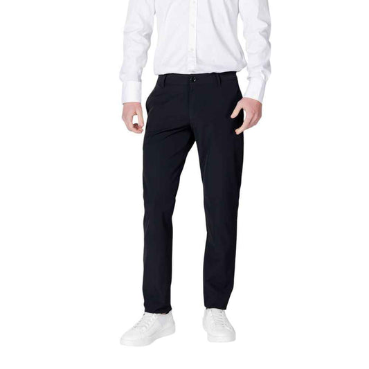 Armani Exchange Black Cotton Pant