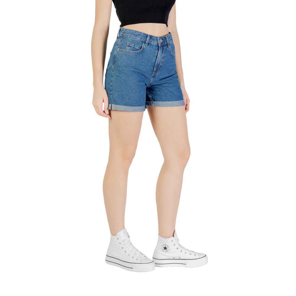 Only Blue Cotton Short