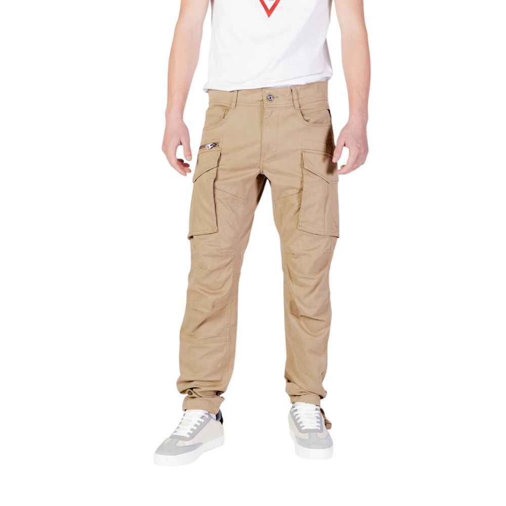 Replay Beige Cotton Relaxed Fit Jean