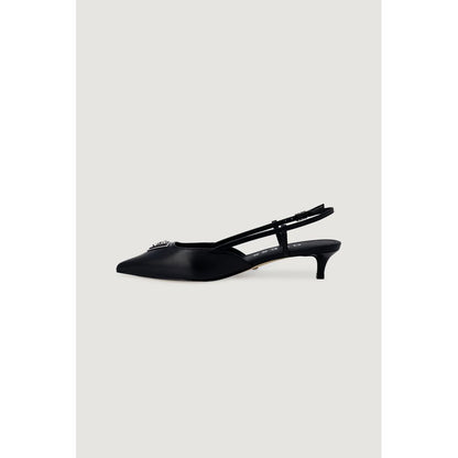 Guess JESSON FLPJES LEA05 Polyester Slingback Pumps - Zwart