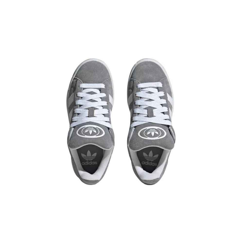 Adidas Gray Leather Sneaker