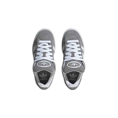Adidas Gray Leather Sneaker