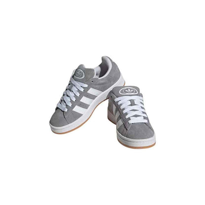 Adidas Gray Leather Sneaker