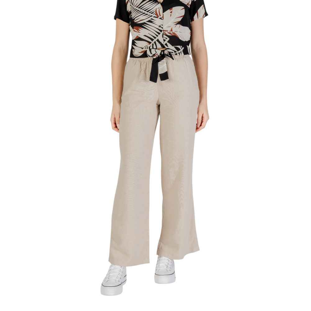 Only Beige Linen Pant