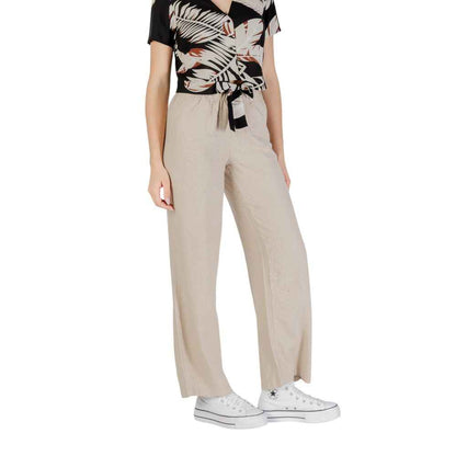 Only Beige Linen Pant
