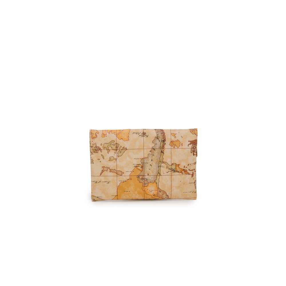 Alviero Martini Prima Classe Beige Polyester Clutch Bag