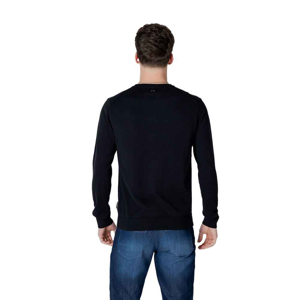 Napapijri Black Cotton Sportswear