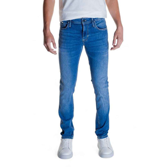 Antony Morato Blue Cotton Slim Fit Jean – Blauw/32