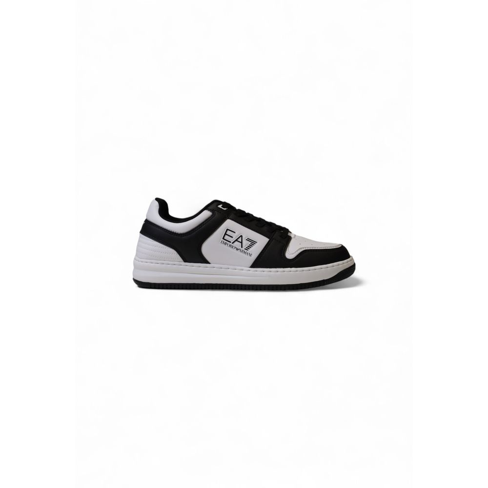 Emporio Armani X8X189 XK404 Polyester Sneaker – Zwart Wit