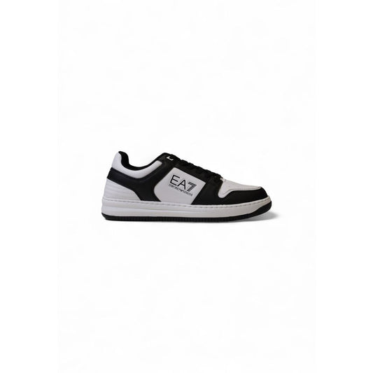 Emporio Armani X8X189 XK404 Polyester Sneaker – Zwart Wit