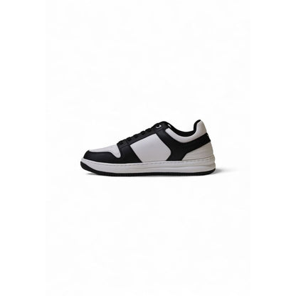 Emporio Armani X8X189 XK404 Polyester Sneaker – Zwart Wit