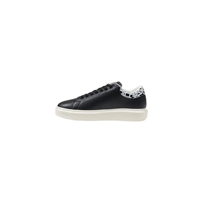 Armani Exchange XUX123 XV761 Leather Sneakers Black White