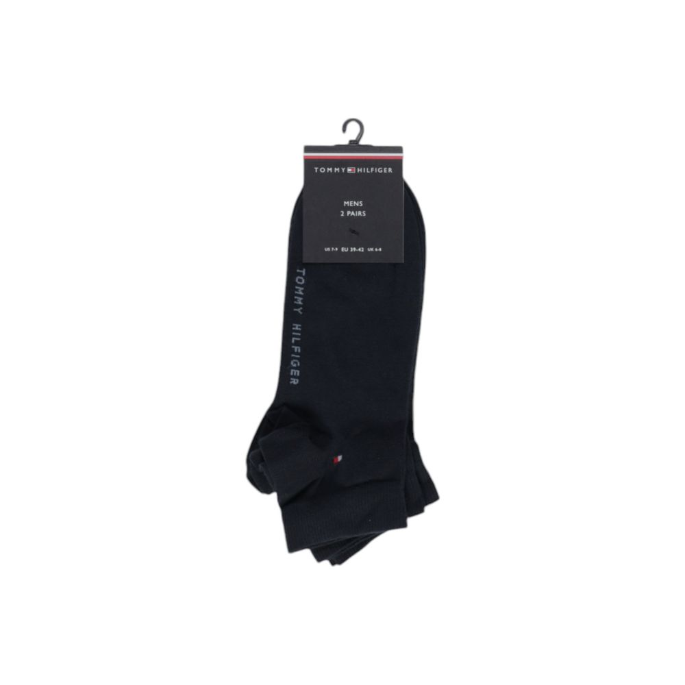 Tommy Hilfiger Cotton Sock Men Black Premium Knit Classic