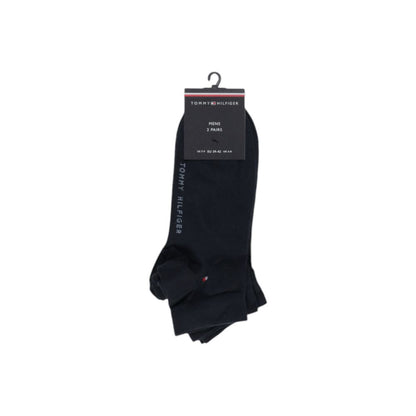 Tommy Hilfiger Cotton Sock Men Black Premium Knit Classic