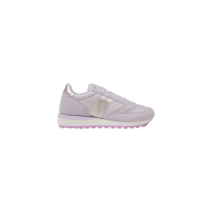 Saucony Jazz Triple S60530 Suede Leer Sneakers Roze