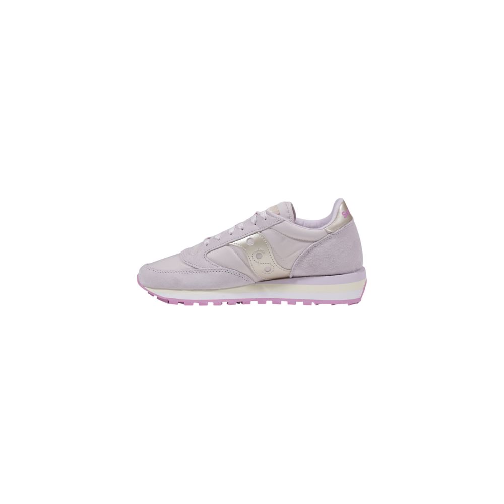 Saucony Jazz Triple S60530 Suede Leer Sneakers Roze