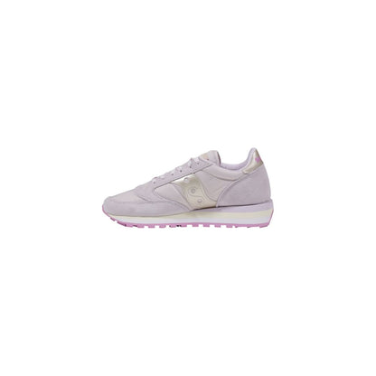 Saucony Jazz Triple S60530 Suede Leer Sneakers Roze