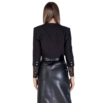 Morgan De Toi Black Polyester Sweater