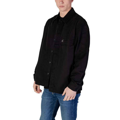 Calvin Klein Jeans Black Recycled Cotton Shirt