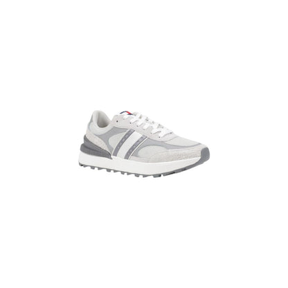 Tommy Hilfiger Jeans TJW Tech Runner Sneaker Grijs Suede