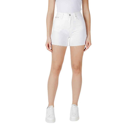 Calvin Klein Jeans MOM J20J225153 Katoenen Shorts Wit