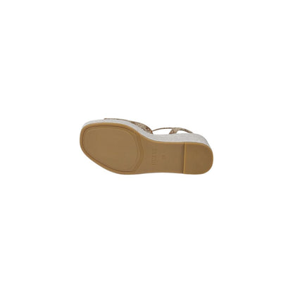 Guess TANVEEY FLJTEE FAL04 Polyester High Heel Beige