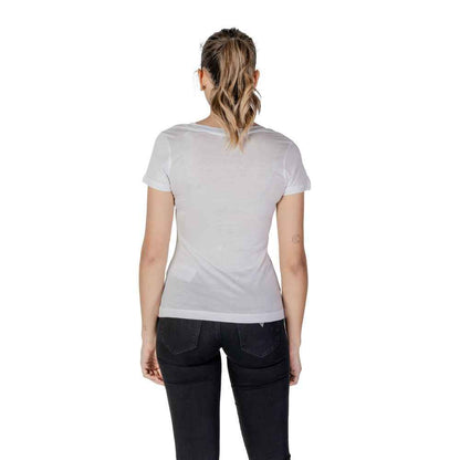 Guess White Lyocell T-Shirt