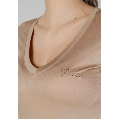 Guess Beige Lyocell T-Shirt