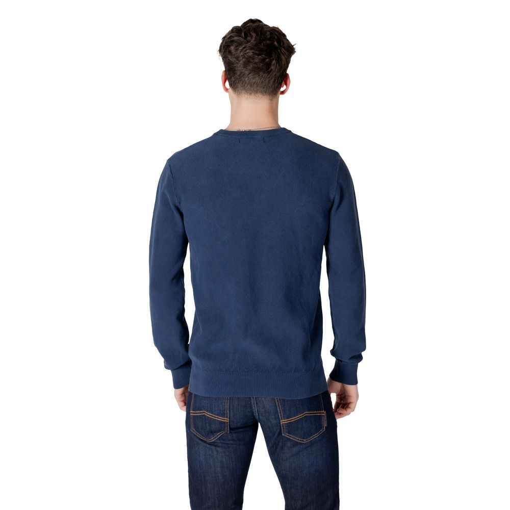 Guess Blue Cotton Sweater