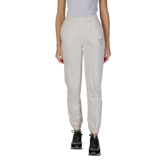 Guess Active Cream Polyester Joggers Workout Pant