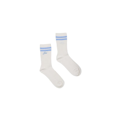 Active Cotton Socks White Guess College V5RZ04 Z3LH0