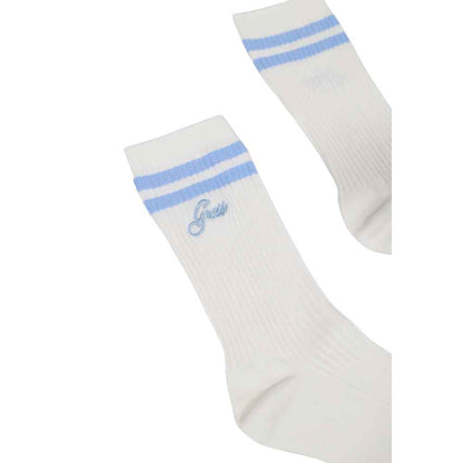Guess Active White Cotton Sock