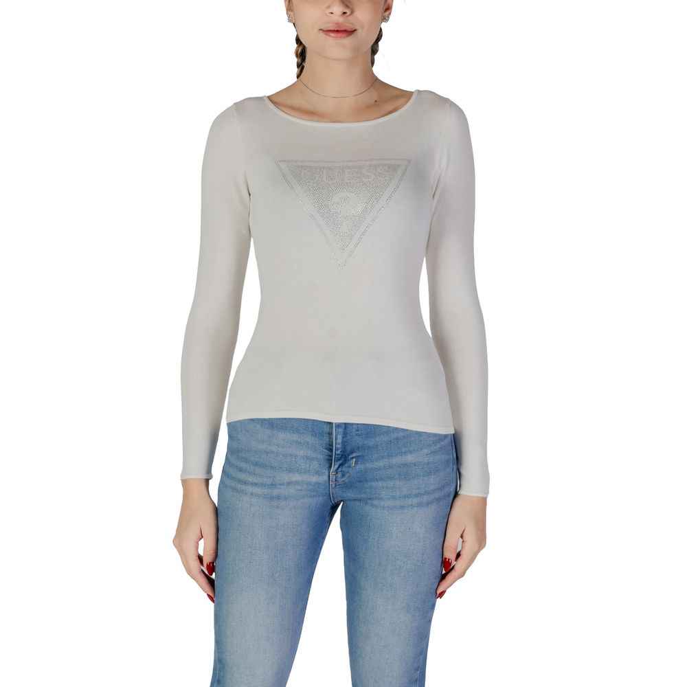Guess White Viscose Sportswear