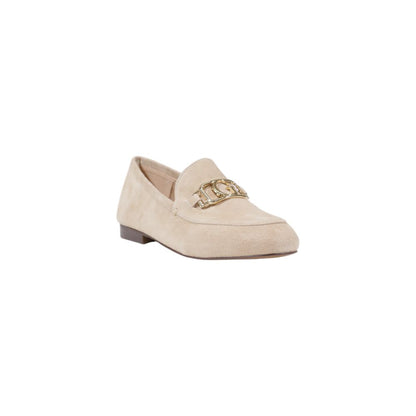 Guess MARTYNAS FLPMAR SUE14 Leather Loafers - Beige