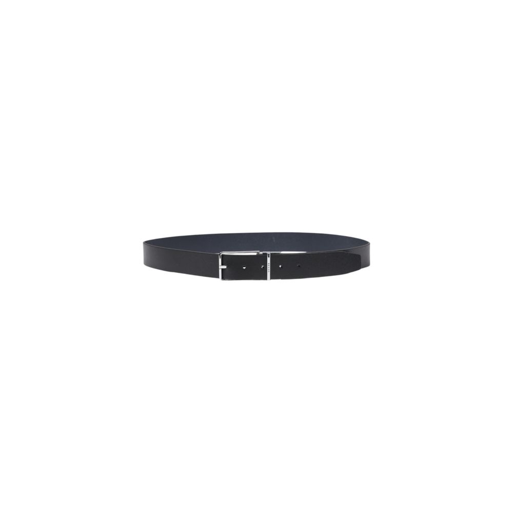 Guess VEZZOLA ADJUSTABLE BMCMSE P4435 Leather Belt – Black