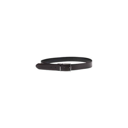 Guess Leather Belt Vezzola Adjustable Brown P5135 for Men