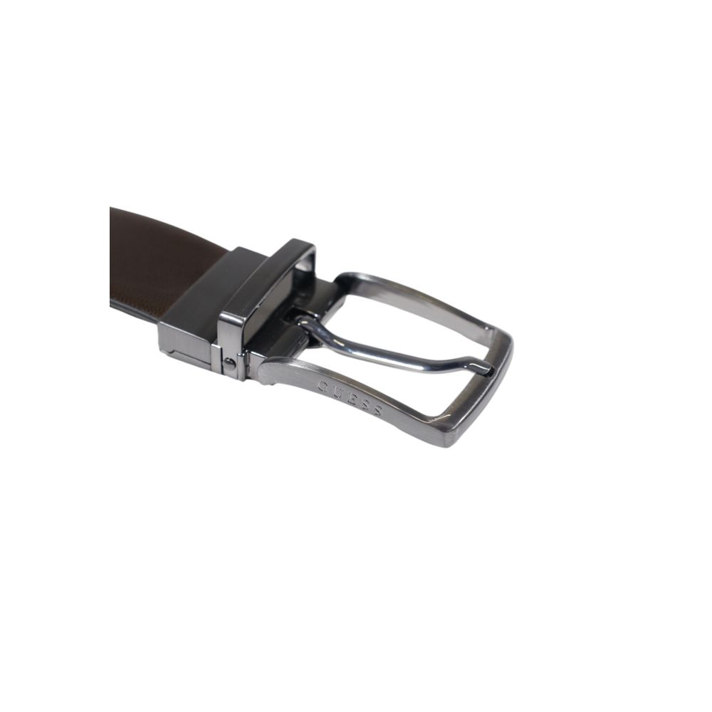 Guess Leather Belt Vezzola Adjustable Brown P5135 for Men