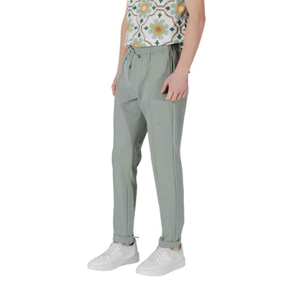 Antony Morato Green Polyester Joggers Workout Pant