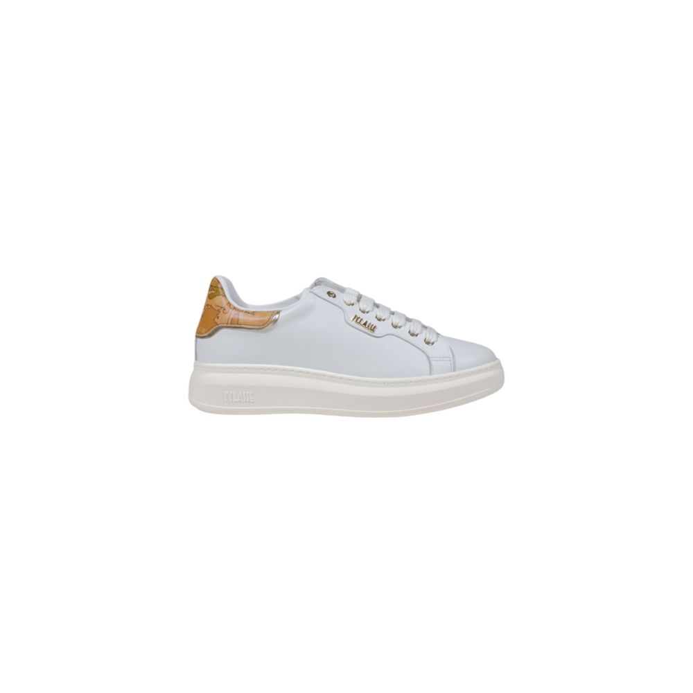White Leather Sneaker Alviero Martini Prima Classe Z 1169